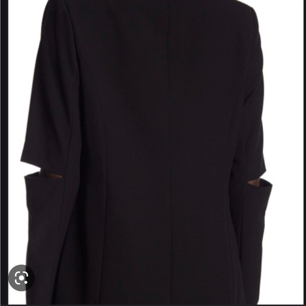 Supply & Demand Black Cold Elbow Blazer Jacket